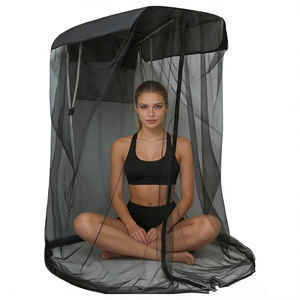 Columpio de Jardín con Mosquitera, Silla Mecedora con Toldo, Mosquitera de Viaje - Product Image 1