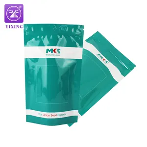 Yixing Mylar Bags custom Printed Stand Up Vegetable Flowers Seeds Packaging Pouches Medical Mask Large Packaging Plastic Bags