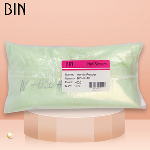Contenedor de polvo acrílico para manicura, 1Kg por bolsa, Color <span class=keywords><strong>Nude</strong></span>, polvo acrílico tallado 3D para salón de belleza - Product Image 1