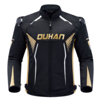 Veste de moto pour homme Duhan D-2268, prix d'usine personnalisé, prix raisonnable, vestes en cuir pour moto pour homme