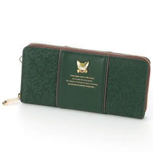 Cartera de lujo para tarjetas de crédito, monedero, bolsa para teléfono móvil, de piel sintética, larga, para mujer, de diseño exclusivo para damas mayores. - Product Image 2