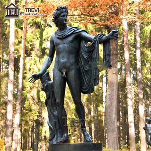 A grandezza naturale giardino greco moderno figura antica statua bronzo <span class=keywords><strong>Apollo</strong></span> <span class=keywords><strong>scultura</strong></span> per la vendita - Product Image 5
