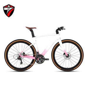 Vélo de Course <span class=keywords><strong>Twitter</strong></span> V3 24 Vitesses avec Cadre en Fibre de Carbone, Roues en Alliage d'Aluminium et Frein à Disque pour la Ville et le Gravel - Product Image 2