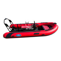 Qingdao hedia bateau en aluminium 16 pieds, bateau gonflable 460