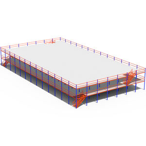 כבד פלדה רב שכבתי פלדה grating רצפה mzzanine מערכת מירוצים מזן מתלה מזנין - Product Image 6