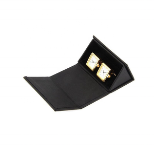 Cajas de cartón rígido verde para joyería, embalaje prémium de eslabones de acero inoxidable - Product Image 2