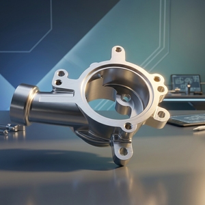Renfort de tige en aluminium Offre Spéciale anodisé noir, pièces usinées CNC 6061 - Product Image 5