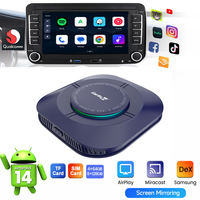 Boîtier CarPlay Android 14, GPS Carlinkit, adaptateur sans fil CarPlay Android Auto, écran de voiture d'usine, Mirrorlink 6 en 1
