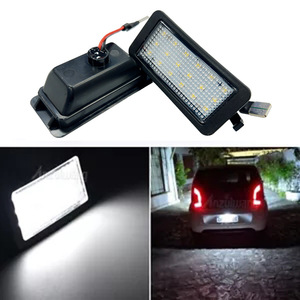 ไฟส่องป้ายทะเบียน LED 175มม. สำหรับ VW UP E UP 2012 2017แสงสีขาว ABS Pz216แบบฝัง - Product Image 4