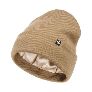 Vente en gros de bonnets d'hiver en acrylique 100% de haute qualité, doublure en satin, logo personnalisé, usage plage, entreprise, tailles unisexes pour adultes - Product Image 6