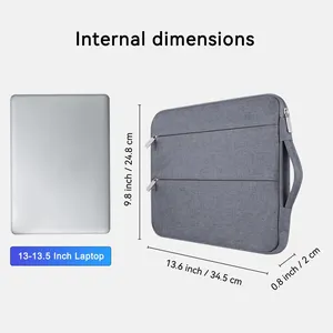 High Quality Customized Logo Computer Backpacks School Bags Daily Life 13 13.3 14 Inch Nylon Laptop Sleeve Case