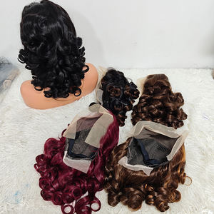 Promoción 75$ Letsfly Pelucas Frontales de Encaje con Ondas Sueltas 13x4 de 18 Pulgadas 4/30 #   Cabello Humano Natural Color Piano al por Mayor 230 gramos - Product Image 5