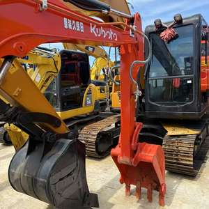 Mini-excavatrice d'occasion KUBOTA-U35, marque JAPON, presque neuve, 3,5 tonnes, prix avantageux, en stock. - Product Image 5