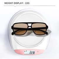 Set Kacamata Pilot Unisex Gaya Y2K Empat Buah, Bahan PC Trendi, Perlindungan UV400, Cocok untuk Mengemudi dan Memancing
