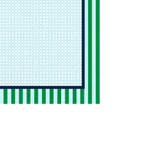 Nouveau Tapis de Jeu de Mahjong à Carreaux Rayés Style Preppy 31,5 pouces 2026 – Tapis de Table Antidérapant pour Soirées Jeux