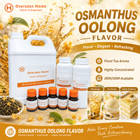Arôme alimentaire commercial Osmanthus pour usine de boissons, vente en gros, parfum floral hautement réconstitué pour chaînes de magasins de boissons