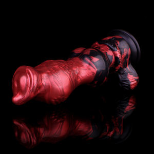 Dildos anaux animaux Loup/Chien Énorme Pénis avec ventouse Gros godemichet Anal Monstre Géant Bite Adultes Fournitures pour Hommes Femmes - Product Image 2