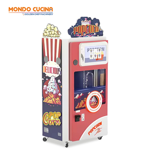 Popular comida rápida cine centro comercial máquinas expendedoras de palomitas de maíz automático aperitivos máquina expendedora de palomitas de maíz - Product Image 1