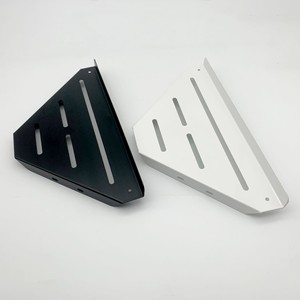 Minimalista <span class=keywords><strong>2</strong></span>-Tier Triangle Banheiro Prateleira de parede com suporte de canto antiderrapante para chuveiro - Product Image 3