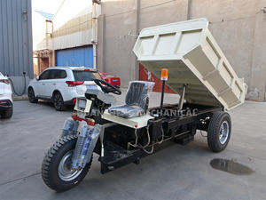 Мини-самосвал HuanSheng 4000 кг, высококачественный трехколесный грузовой трицикл для горных работ и тоннелей - Product Image 5