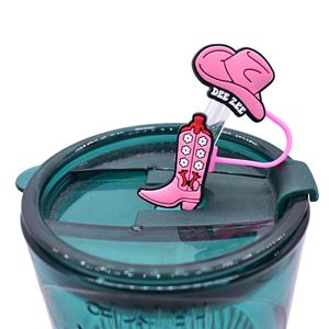 Venta al por mayor: Nuevos accesorios universales de goma suave de 10 mm de diámetro grande para sombreros de paja, serie rosa, adornos para popotes. - Product Image 5