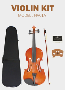 HV01A Fábrica Logotipo personalizado Coleccionista Violín Tono híbrido Venta al por mayor Instrumentos de cuerda profesionales - Product Image 2
