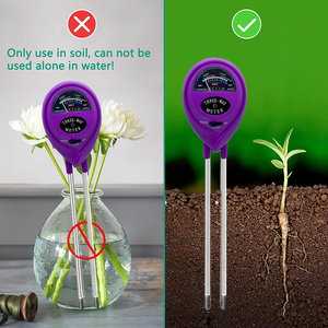 Fábrica Preço Por Atacado Três-em-Um Testador De Solo Sensor De Umidade Luz Valor Medidor De <span class=keywords><strong>pH</strong></span> Testador De Solo Livre De Bateria Testador De Solo - Product Image 2