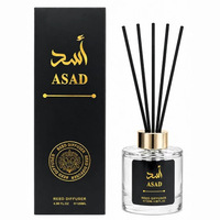Diffuseur de parfum longue durée, Oud Agarwood Musk sans flamme, parfum arabe de luxe pour la maison, la chambre et la salle de bain