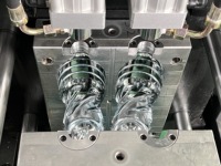 Machine de soufflage semi-automatique à 2 cavités pour bouteilles d'eau en PET, de 10 ml à 3 L, pour la fabrication de petites bouteilles, 1000 BPH