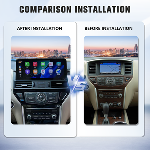 Radio para coche Viknav de 12.3 pulgadas con Android para Nissan Pathfinder 2012-2020, estéreo con Carplay, Android Auto, GPS, navegación y reproductor multimedia. - Product Image 3