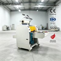 Laminateur de film et de papier électrique automatique COLORDOWELL FM-720, largeur 685 mm/26,9 pouces, machine de laminage hydraulique à chaud/froid, post-presse