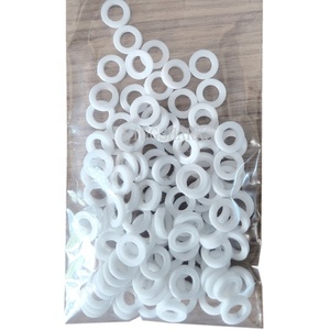 100pcs G1/4 Threaded giao diện O-ring con dấu khí nén không khí công cụ Trắng nhựa niêm phong vòng kết nối nhanh chóng niêm phong Vòng - Product Image 1