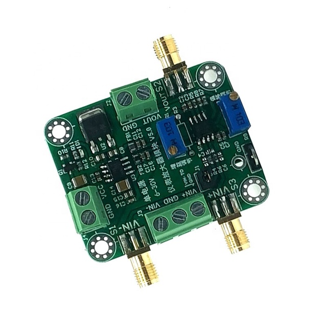 Millivolt/Microvolt Voltage Amplifier Instrumentation Amplifier Module Single-Ended/Differential Input Single Supply Low Noise