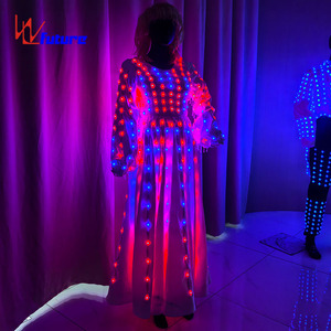 Conjunto de Vestidos LED para Reina, Traje Luminoso para Salón de Baile, Traje Iluminado para Escenario, Hecho a Mano, para Actuaciones - Product Image 4