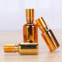 Botol Parfum Kaca Semprot Mewah 10ml 15ml 20ml 30ml 50ml 100ml Botol Semprot Kaca Obat Warna Emas