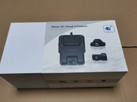 DVR de voiture 4G SIM Cloud avec ADAS GPS WIFI Caméra de tableau de bord HD étanche avec 3 lentilles et caméra de tableau de bord avant arrière à l'intérieur Caméra de tableau de bord 4G
