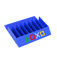 8 en 1 fentes pour cartouches support de stockage de disque de carte de jeu pour PS4/PS5 présentoir de carte de disque de jeu support d'étagère