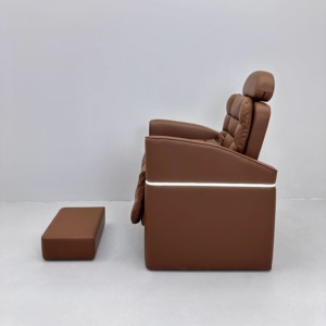 Canapé inclinable de qualité supérieure au <span class=keywords><strong>prix</strong></span> d'usine 2024, tissu en microfibre spécial, fauteuil inclinable avec lumière LED USB électrique - Product Image 5