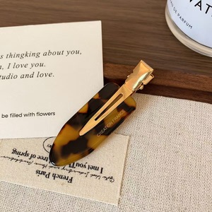 Pinza de pelo con punta afilada, colorida, geométrica, sencilla y versátil, sin costuras, accesorios para el cabello - Product Image 4