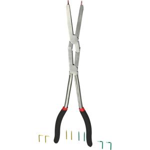 KS TOOLS - 500.7035 Pince de fixation à double joint pour bagues de retenue internes avec dessus remplaçables PINCES ET COUPE - Product Image 4
