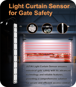 Tenda luce di sicurezza ad alta velocità 12-24VDC IP67 impermeabile <span class=keywords><strong>16</strong></span> canali per porte industriali e Garage - Product Image 6
