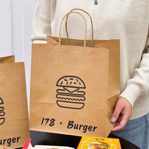 Envases de Comida Rápida Personalizados, Ecológicos, Biodegradables, Reciclables, Desechables, Laminados, para Llevar, Resistentes a la Grasa, para Hot Dogs, Sándwiches y Hamburguesas - Product Image 4