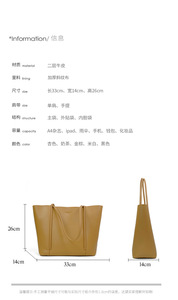 Nouveaux sacs en cuir véritable de créateurs, sacs fourre-tout de marque, sacs à main et pochettes pour femmes - Product Image 4