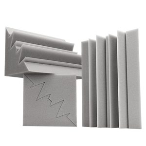 BONNO-espuma acústica para estudio, relleno insonorizado, paneles de pared, acabado de bloque de esquina para <span class=keywords><strong>cine</strong></span> en casa, color gris - Product Image 1