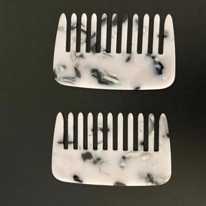 <span class=keywords><strong>Pettine</strong></span> per capelli <span class=keywords><strong>tagliacapelli</strong></span> in acetato di cellulosa acido Mini resina acetato nuovo materiale antistatico - Product Image 6