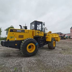 Chargeuse sur pneus Komatsu WA380 d'occasion, moteur japonais CE, pompe haute performance, faible nombre d'heures, bien entretenue, inspection prise en charge, rapport disponible - Product Image 4