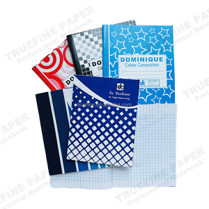 <span class=keywords><strong>Dominique</strong></span> Cahier A5 Composition cahier Haïti affaires Style papier couverture carnet d'adresse agrafe selle couture école cadeaux - Product Image 3