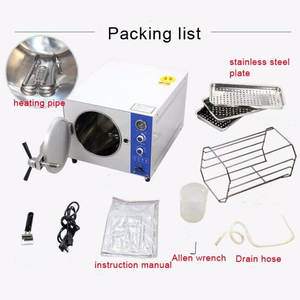 <span class=keywords><strong>Autoclave</strong></span> da Tavolo Classe N 20L Macchina per Sterilizzazione Sterilizzatore a Vapore Elettrico con Funzione di Asciugatura Attrezzatura da Laboratorio Cedric Cina - Product Image 5