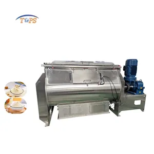 Controllable 2000L Whey Protein Milk Egg White Double Shaft Paddle Powder Mixing Machine