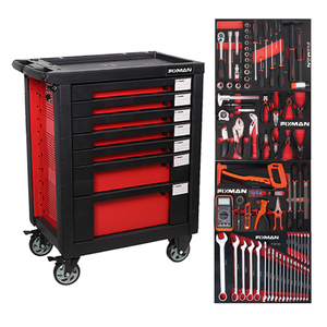 Ensemble de boîtes de rangement FIXMAN Heavy Duty à 7 tiroirs, série Garage, armoire à outils en métal pour mécanicien - Product Image 6